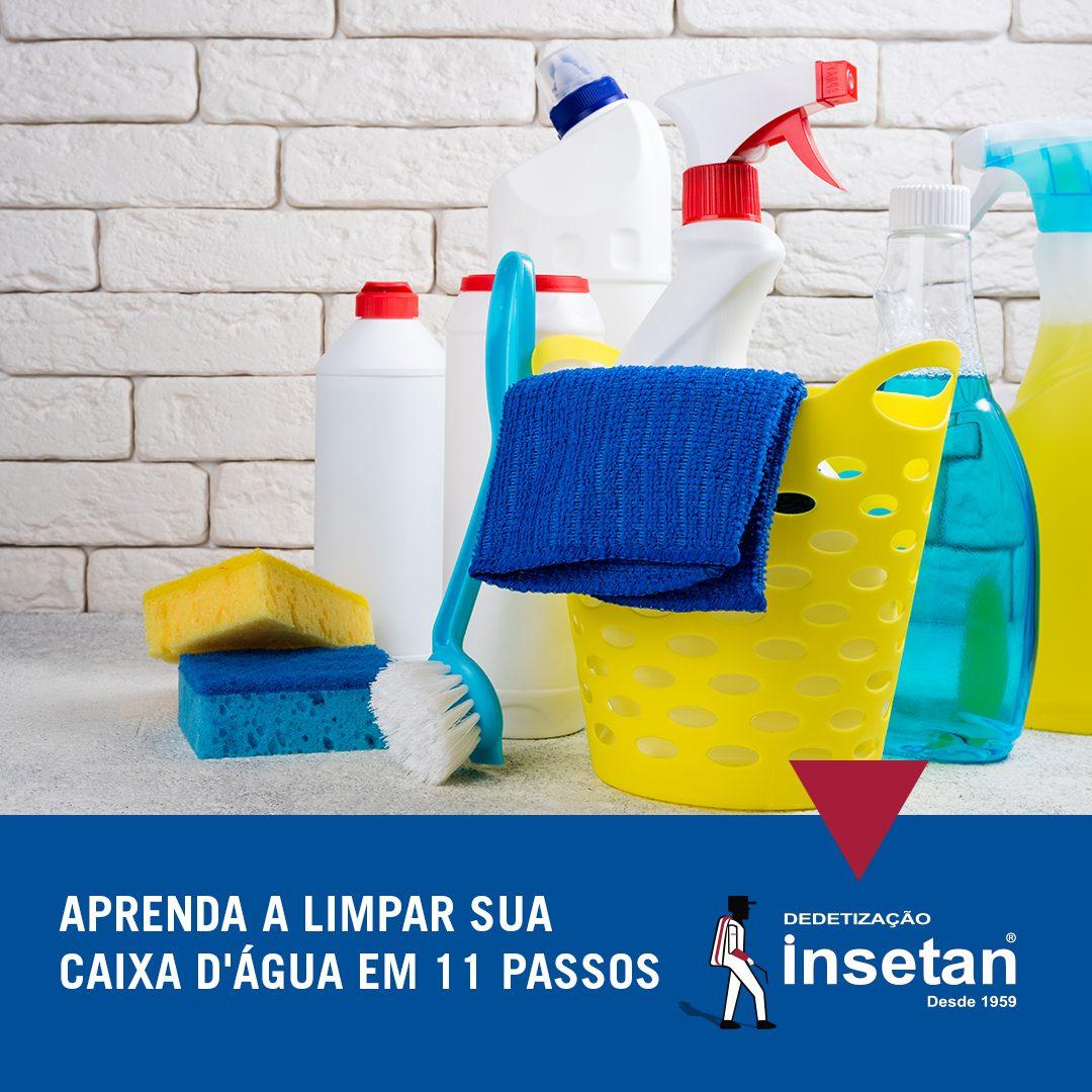 Limpe sua caixa d’água em 11 passos